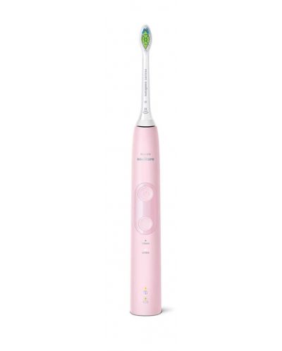 Комплект електрически четки за зъби Philips Sonicare - HX6830/35, розова/черна - 4