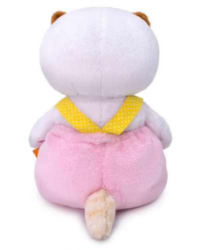 Плюшена играчка Budi Basa - Коте Ли-Ли бебе в плюшен гащеризон, 20 cm - 4