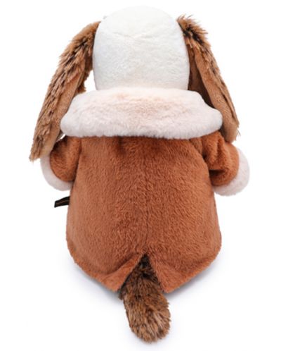 Плюшена играчка Budi Basa - Кученце Бартоломей с мъхесто палто, 27 cm - 4