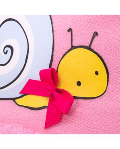 Плюшена играчка Budi Basa - Коте Ли-Ли в рокля с охлювче, 27 cm - 5