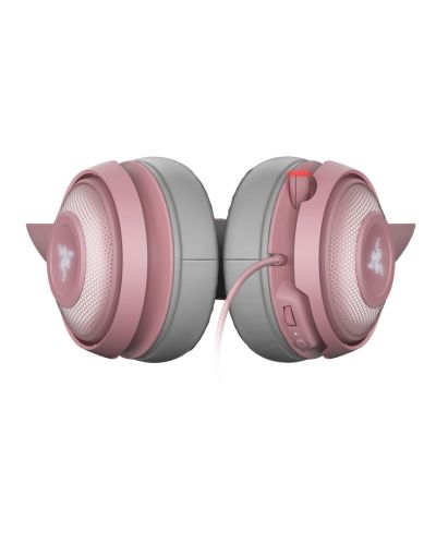 Гейминг слушалки Razer - Kraken Kitty Ed., Quartz - 5