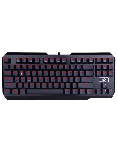 Механична клавиатура Redragon - Usas K553, Blue, LED, черна