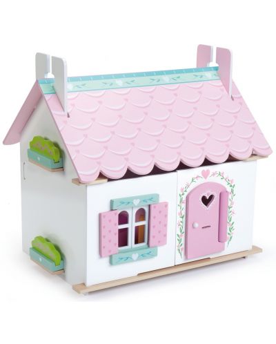 Дървена къща за кукли - Вилата на Лили - 1