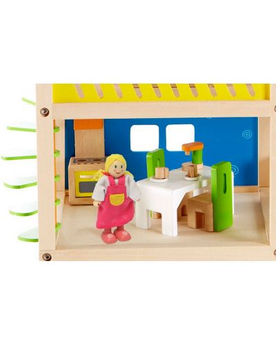 Дървена къща за кукли - 3