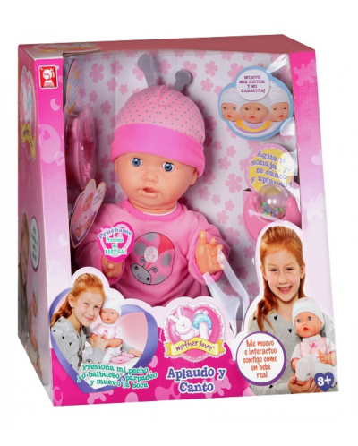 Детска кукла Zapf Creation, Baby Born - Кукла с пляскащи ръчички - 1