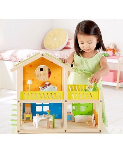 Дървена къща за кукли - 4