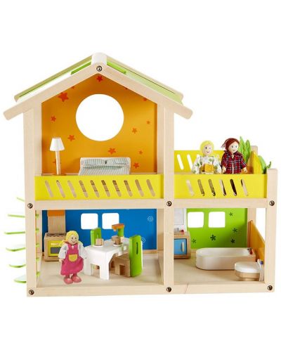 Дървена къща за кукли - 2