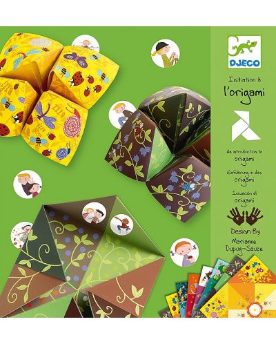 Творчески комплект за оригами Djeco - Птици - 1