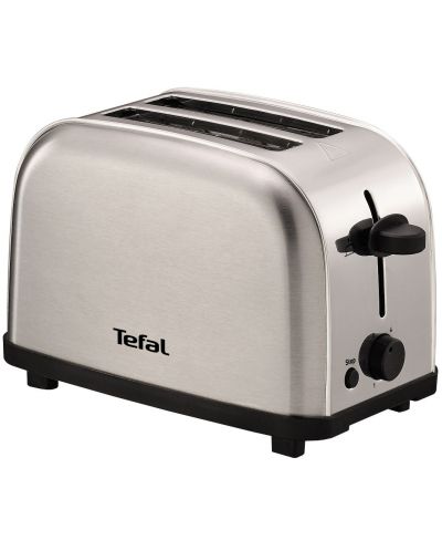 Тостер Tefal - TT330D30, 700W, 6 степени, сребрист - 1