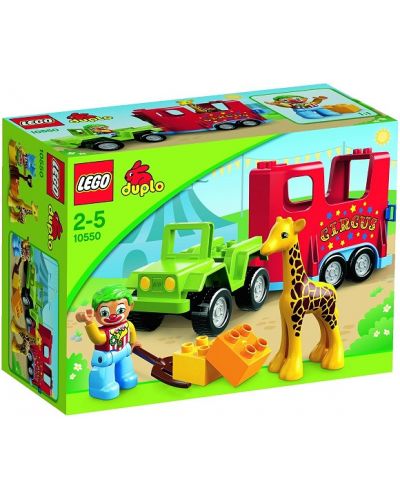 Конструктор LEGO Duplo - Цирков транспорт (10550)