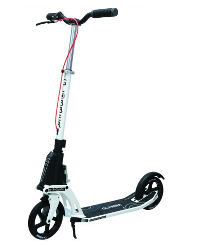 Сгъваема тротинетка-двуколка Globber One K Active за възрастни, бяла