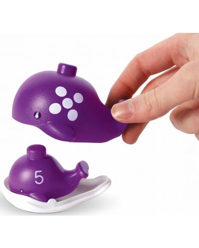 Детска логическа игра Learning Resources - Забавните китове - 4