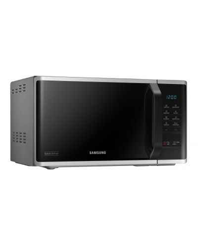 Микровълнова печка Samsung - MS23K3513AS/OL, 800W, 23 l, сребриста - 4
