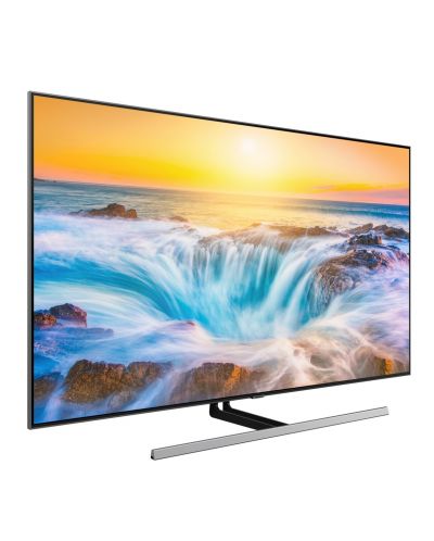 Смарт телевизор Samsung - QE75Q85R 75" 4K Ultra HD QLED, сребрист - 3