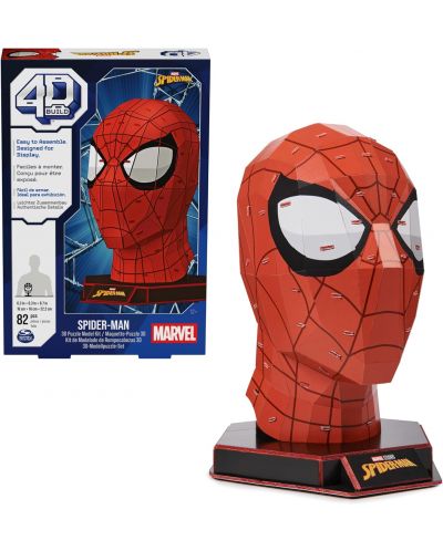 4D пъзел Spin Master от 82 части - Marvel: Spider-Man Mask - 2