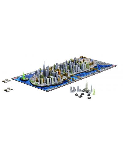 Ню Йорк, САЩ - 4D Пъзел Cityscape