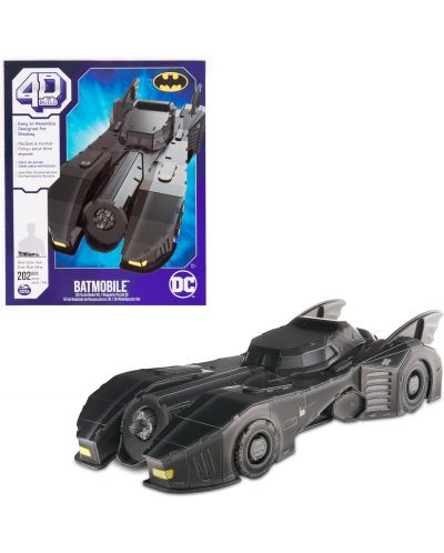 4D пъзел Spin Master от 202 части - DC Comics: Retro Batmobile - 3