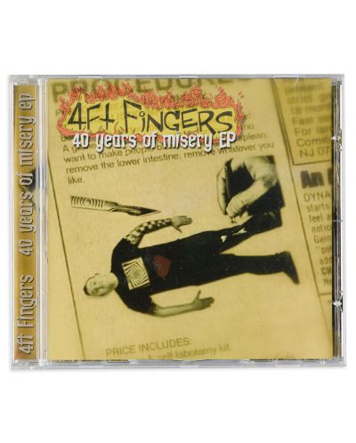 4Ft Fingers - 40 Years Of Misery, EP (CD)