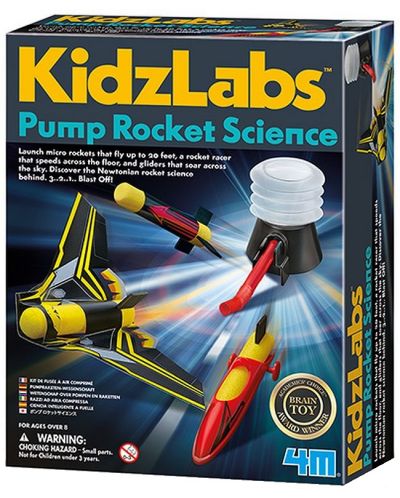 Творчески комплект 4M KidzLabs - Изстрелване на ракета - 1