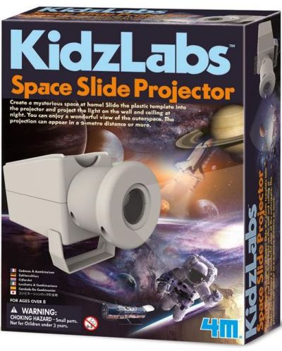 Творчески комплект 4M KidzLabs - Направи си сам, прожекционен апарат за космически снимки - 1