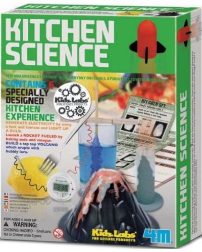 Образователен комплект 4M KidzLabs - Експерименти в кухнята - 1