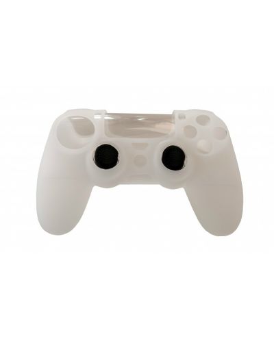 Силиконов кейс за контролер Sparnat Gear - Dualshock 4, за PS4, прозрачен