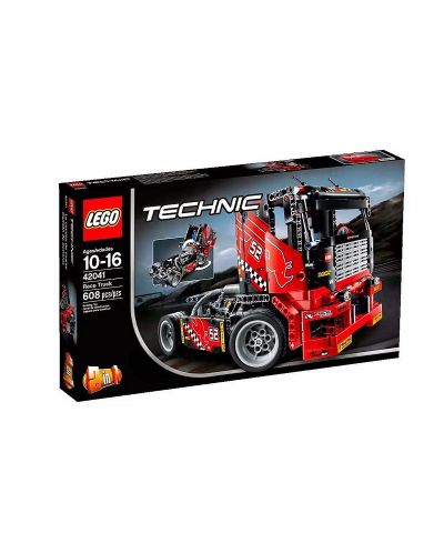 Конструктор LEGO Technic - Състезателен камион и състезателна кола - 2 в 1 (42041)