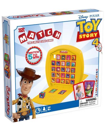 Игра с карти и кубчета Top Trumps Match - Toy Story - 4