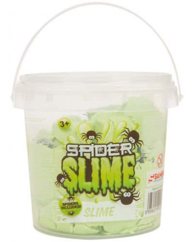 Кинетичен пясък Spider Slime - Зелен - 1