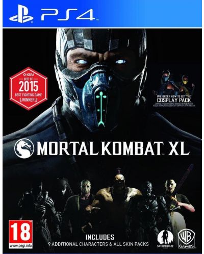 Mortal Kombat XL (PS4) (разопакована) - Разопакован