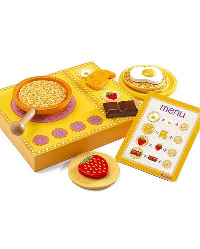 Детски комплект за игра Djeco - Да си направим палачинки - 2