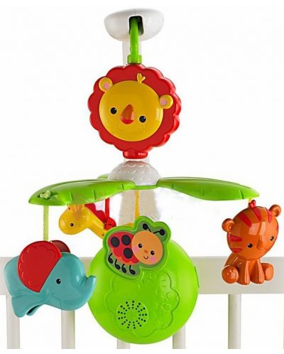 Музикална въртележка 4 в 1 Fisher Price - Порасни с мен