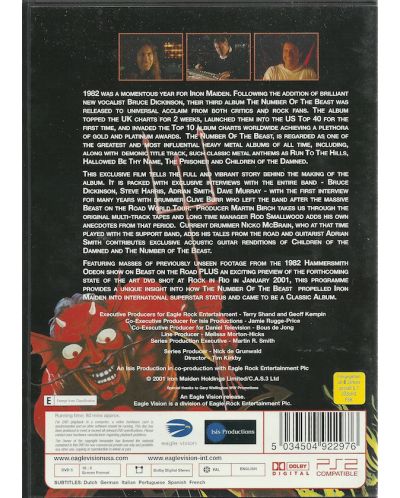 Iron Maiden - The Number Of The Beast - Classic Albums (DVD) - 2