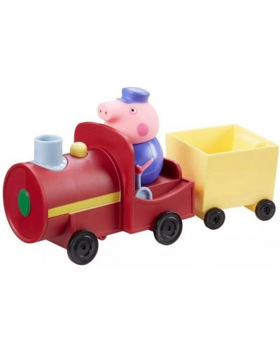 Игрален комплект Peppa Pig - Влакчето на Дядо Прасенце - 2