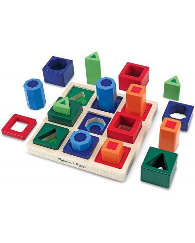 Дървена играчка Melissa &amp; Doug - Формички за сортиране