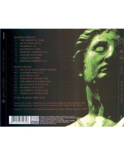 Arch Enemy - Burning Bridges (Re-Issue) (CD) - 2