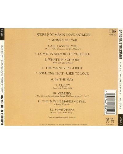 Barbra Streisand - A Collection Greatest Hits...And More (CD) - 2
