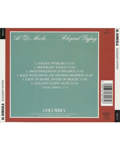 Al Di Meola - ELEGANT GYPSY (CD) - 2