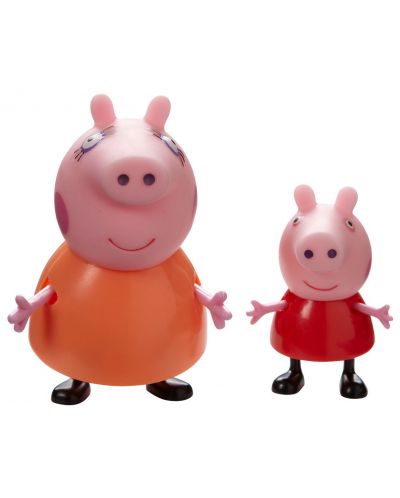 Комплект фигурки Peppa Pig - 2 фигурки с декор, асортимент - 6
