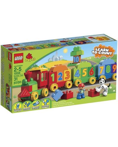 Конструктор LEGO Duplo - Влакче с цифри (10558)