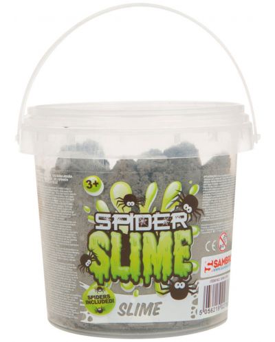 Кинетичен пясък Spider Slime - Сив - 1