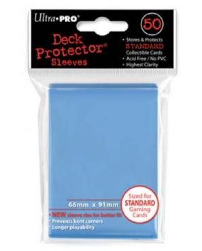 Ultra Pro Card Protector Pack - Standard Size - Светлосини - 1