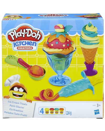 Творчески комплект Hasbro Play-Doh - Сладоледени изкушения