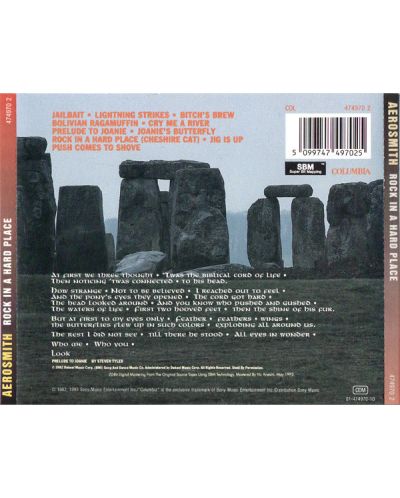 Aerosmith -  ROCK IN A HARD PLACE (CD) - 2