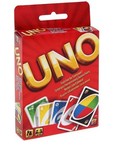 Детски карти за игра Mattel - Uno - 1