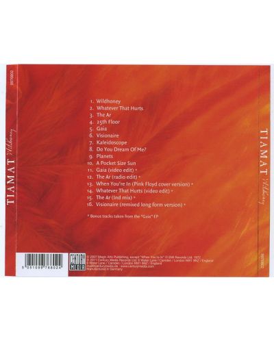 Tiamat - Wildhoney (Re-Issue + Bonus) (CD) - 2