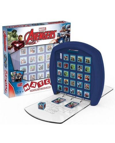 Игра с карти и кубчета Top Trumps Match - Marvel Avengers