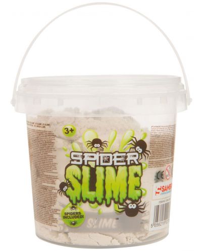 Кинетичен пясък Spider Slime - Бял - 1