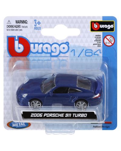 Метална количка 2006 Porsche 911 Turbo