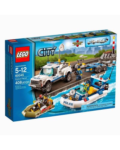 Конструктор LEGO City - Полицейски патрул (60045)